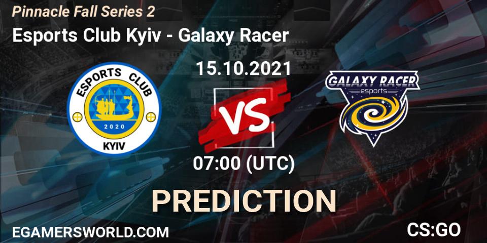 Esports Club Kyiv vs Galaxy Racer: Match Prediction. 15.10.2021 at 07:00, Counter-Strike (CS2), Pinnacle Fall Series #2