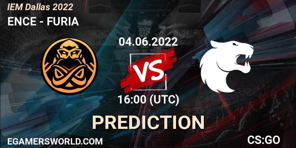 ENCE vs FURIA: Match Prediction. 04.06.2022 at 16:00, Counter-Strike (CS2), IEM Dallas 2022