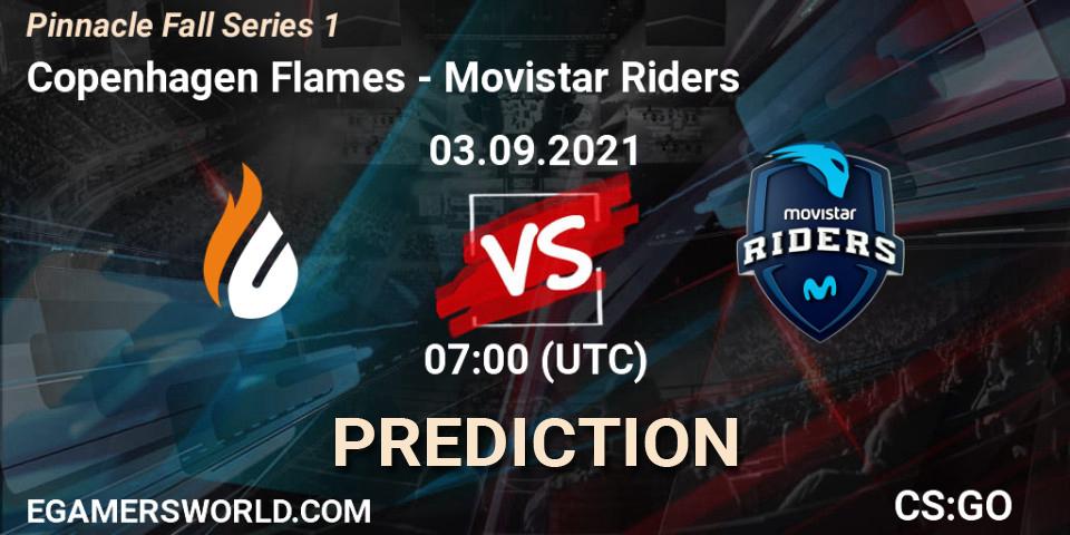 Copenhagen Flames vs Movistar Riders: Match Prediction. 03.09.2021 at 07:00, Counter-Strike (CS2), Pinnacle Fall Series #1