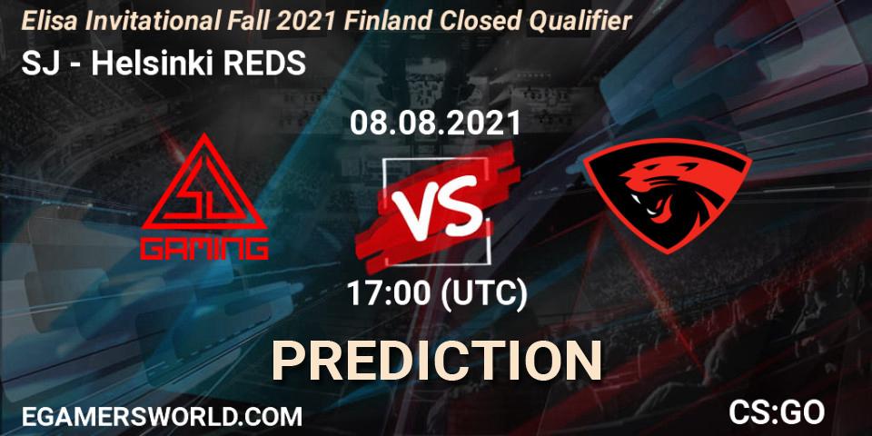 SJ vs Helsinki REDS: Match Prediction. 08.08.2021 at 17:00, Counter-Strike (CS2), Elisa Invitational Fall 2021 Finland Closed Qualifier