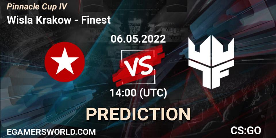 Wisla Krakow vs Finest: Match Prediction. 06.05.22, CS2 (CS:GO), Pinnacle Cup #4