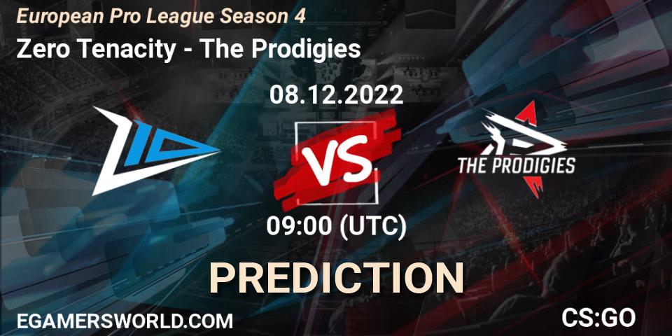 Zero Tenacity vs The Prodigies: Match Prediction. 08.12.22, CS2 (CS:GO), European Pro League Season 4