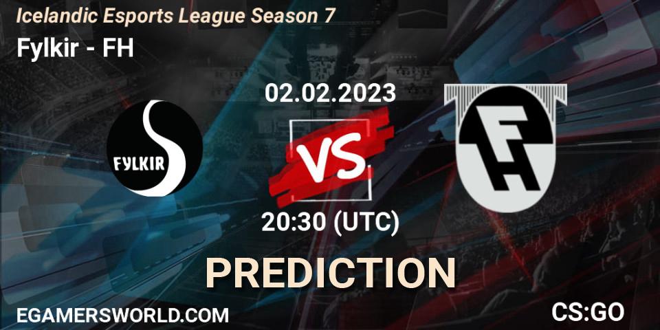 Fylkir vs FH: Match Prediction. 02.02.23, CS2 (CS:GO), Icelandic Esports League Season 7
