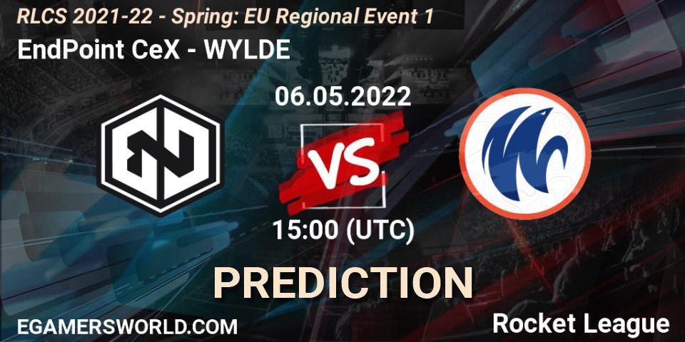 EndPoint CeX vs WYLDE: Match Prediction. 06.05.22, Rocket League, RLCS 2021-22 - Spring: EU Regional Event 1
