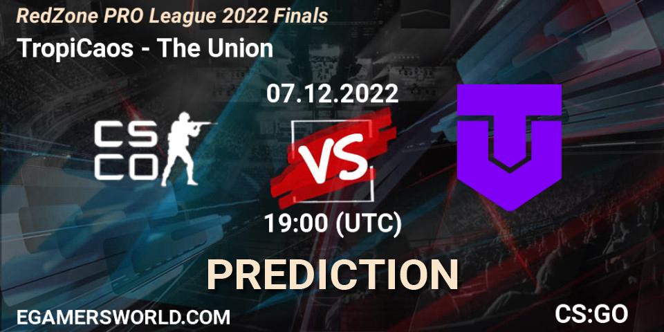 Sharks Youngsters vs The Union: Match Prediction. 07.12.22, CS2 (CS:GO), RedZone PRO League 2022 Finals