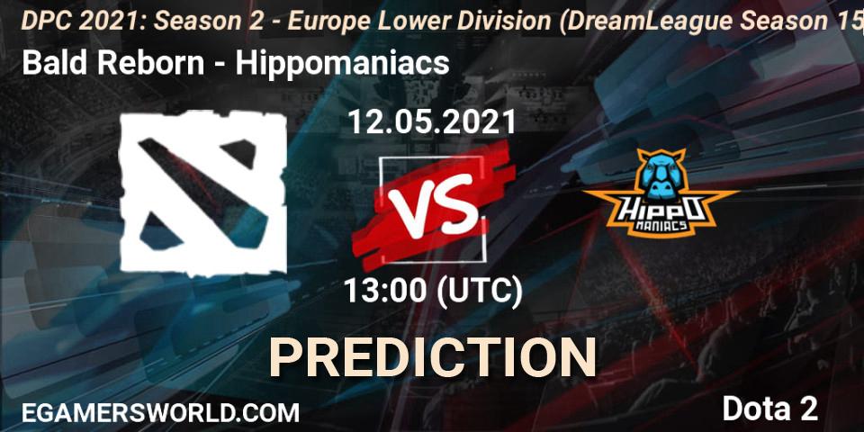 Bald Reborn vs Hippomaniacs: Match Prediction. 12.05.2021 at 12:57, Dota 2, DPC 2021: Season 2 - Europe Lower Division (DreamLeague Season 15)