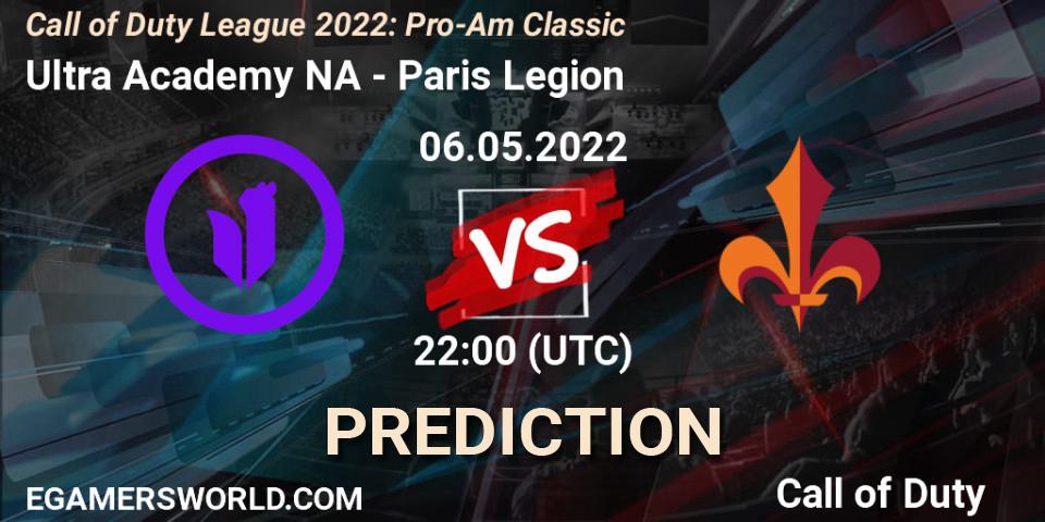Ultra Academy NA vs Paris Legion: Match Prediction. 06.05.2022 at 22:00, Call of Duty, Call of Duty League 2022: Pro-Am Classic