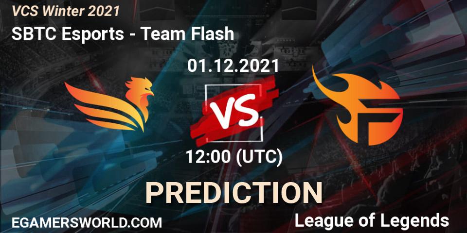 SBTC Esports vs Team Flash: Match Prediction. 01.12.21, LoL, VCS Winter 2021