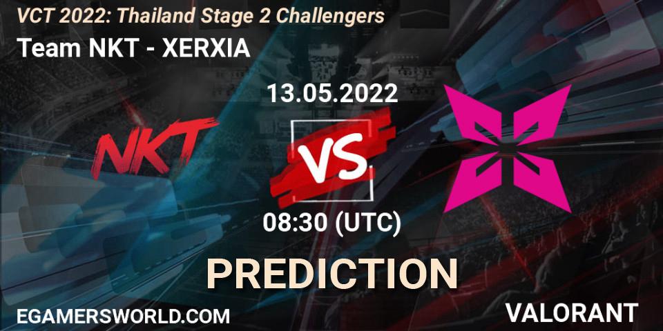 Team NKT vs XERXIA: Match Prediction. 13.05.22, VALORANT, VCT 2022: Thailand Stage 2 Challengers