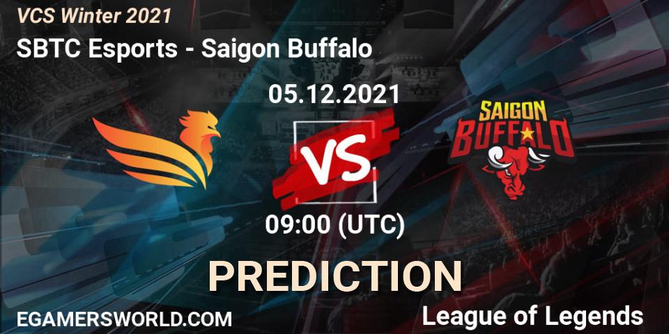 SBTC Esports vs Saigon Buffalo: Match Prediction. 05.12.21, LoL, VCS Winter 2021