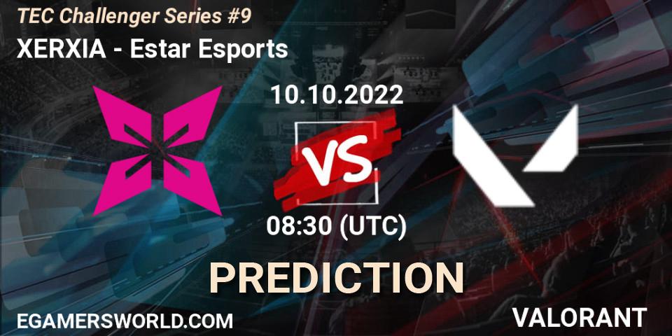 XERXIA vs Estar Esports: Match Prediction. 10.10.2022 at 08:30, VALORANT, TEC Challenger Series #9