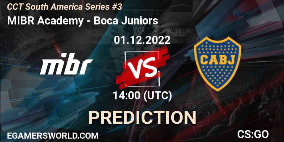 MIBR Academy vs Boca Juniors: Match Prediction. 01.12.22, CS2 (CS:GO), CCT South America Series #3