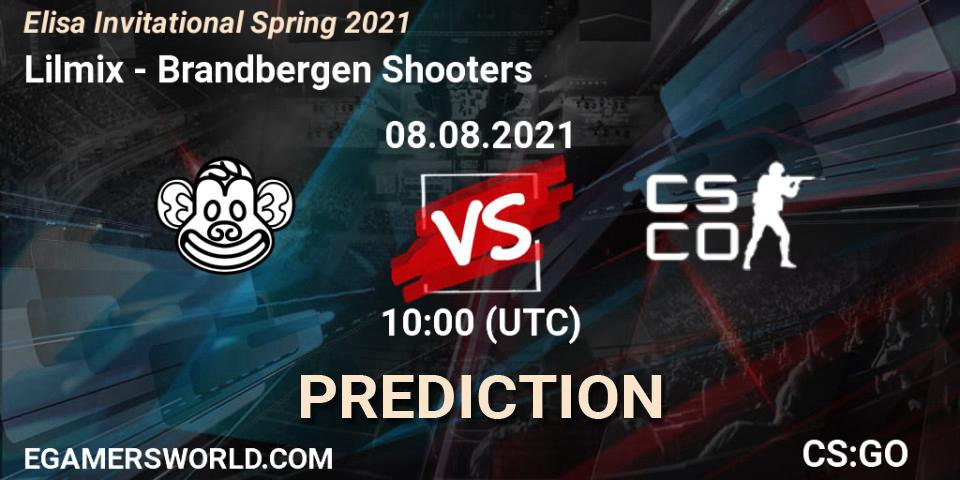 Lilmix vs Brandbergen Shooters: Match Prediction. 08.08.2021 at 10:00, Counter-Strike (CS2), Elisa Invitational Fall 2021 Sweden Closed Qualifier