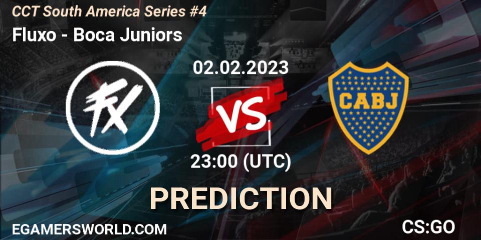 Fluxo vs Boca Juniors: Match Prediction. 03.02.23, CS2 (CS:GO), CCT South America Series #4