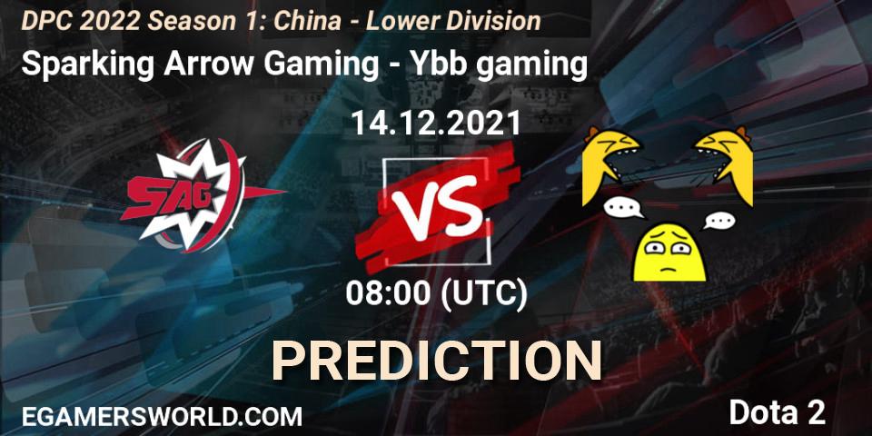 Sparking Arrow Gaming vs Ybb gaming: Match Prediction. 14.12.2021 at 07:55, Dota 2, DPC 2022 Season 1: China - Lower Division