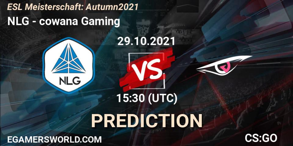 NLG vs cowana Gaming: Match Prediction. 29.10.2021 at 15:30, Counter-Strike (CS2), ESL Meisterschaft: Autumn 2021