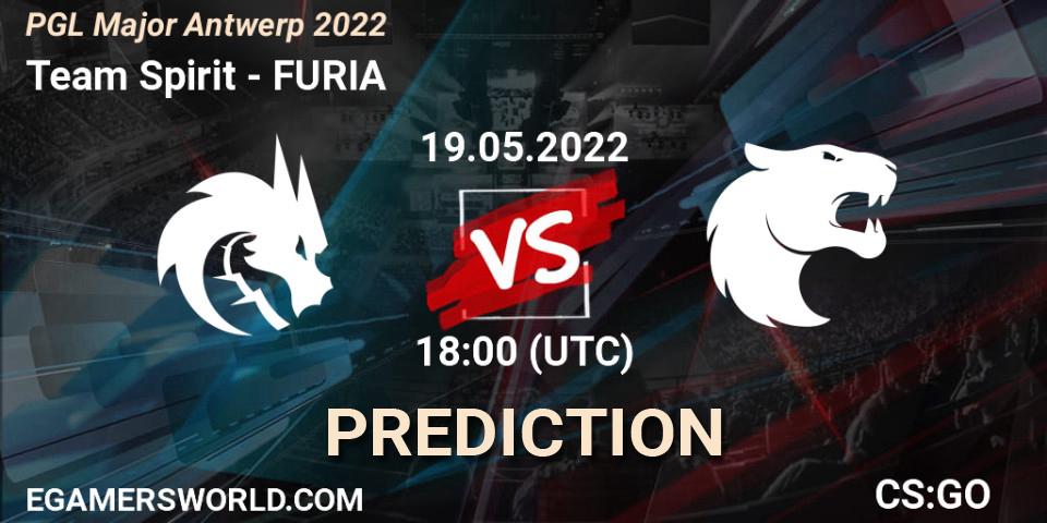 Team Spirit vs FURIA: Match Prediction. 19.05.2022 at 19:00, Counter-Strike (CS2), PGL Major Antwerp 2022