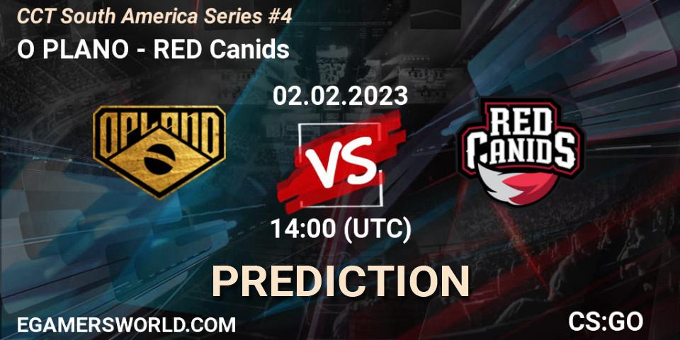 O PLANO vs RED Canids: Match Prediction. 02.02.23, CS2 (CS:GO), CCT South America Series #4