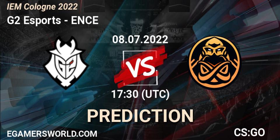 G2 Esports vs ENCE: Match Prediction. 08.07.22, CS2 (CS:GO), IEM Cologne 2022