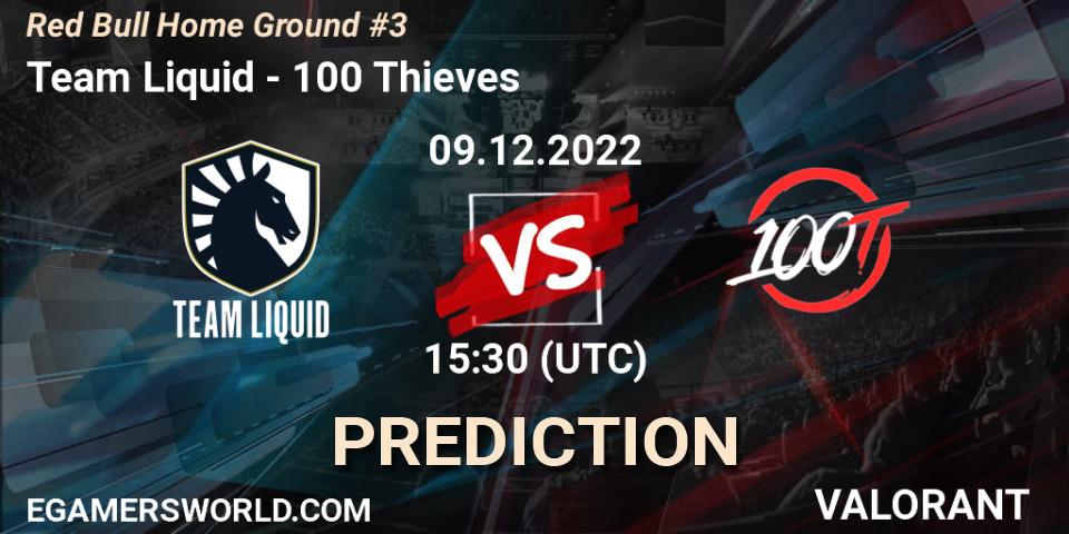 Team Liquid vs 100 Thieves: Match Prediction. 09.12.22, VALORANT, Red Bull Home Ground #3