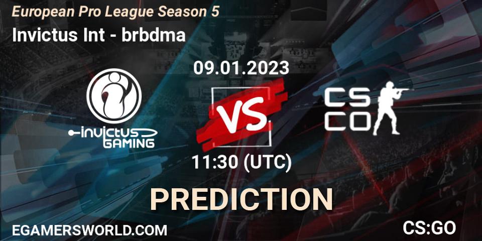 Invictus Gaming International vs Viperio: Match Prediction. 09.01.23, CS2 (CS:GO), European Pro League Season 5