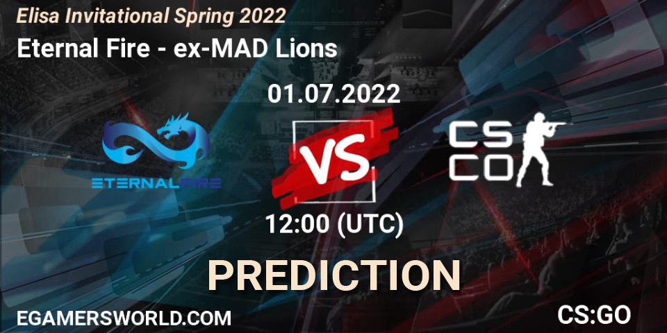 Eternal Fire vs ex-MAD Lions: Match Prediction. 01.07.2022 at 12:00, Counter-Strike (CS2), Elisa Invitational Spring 2022