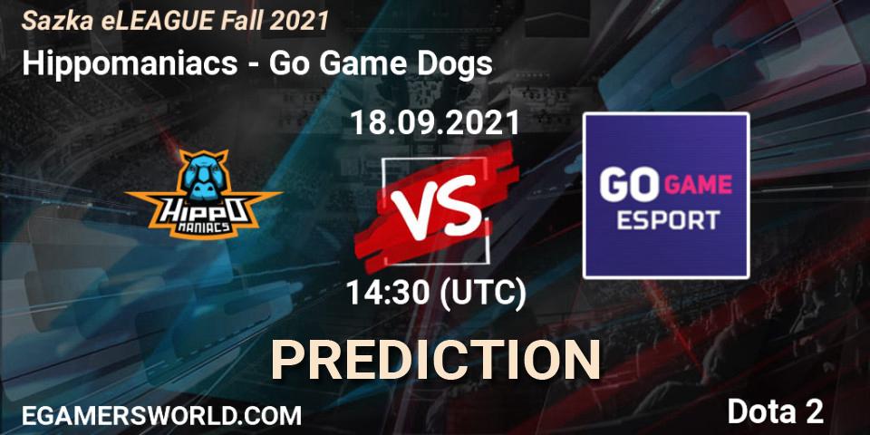 Hippomaniacs vs Go Game Dogs: Match Prediction. 18.09.21, Dota 2, Sazka eLEAGUE Fall 2021