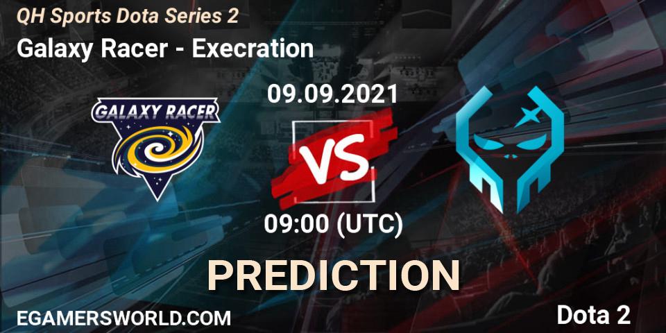 Galaxy Racer vs Execration: Match Prediction. 09.09.2021 at 06:03, Dota 2, QH Sports Dota Series 2