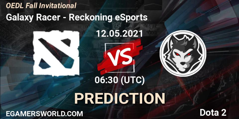 Galaxy Racer vs Reckoning eSports: Match Prediction. 12.05.21, Dota 2, OEDL Fall Invitational