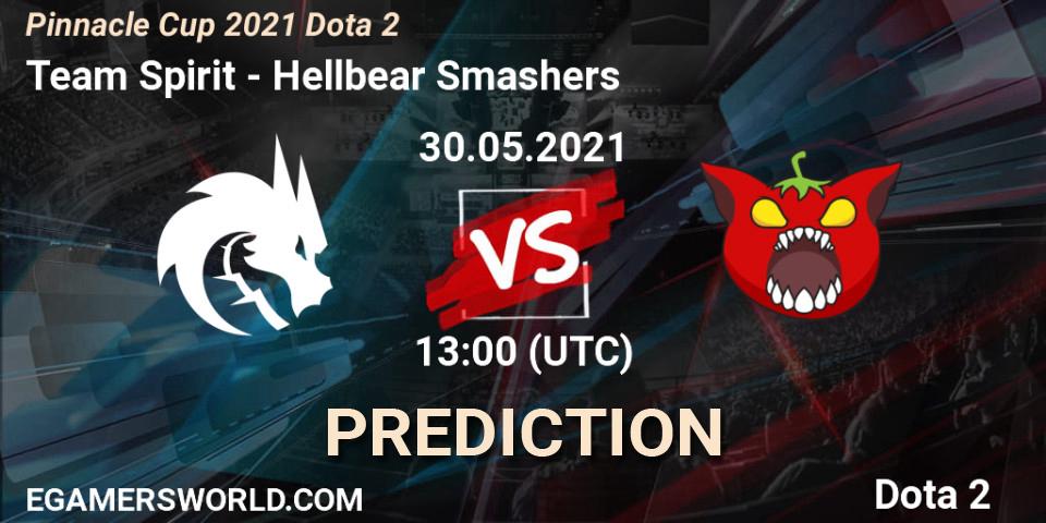 Team Spirit vs Hellbear Smashers: Match Prediction. 30.05.2021 at 13:18, Dota 2, Pinnacle Cup 2021 Dota 2