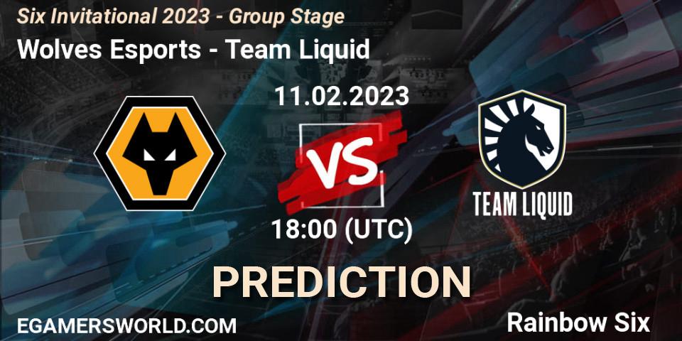 Wolves Esports vs Team Liquid: Match Prediction. 11.02.23, Rainbow Six, Six Invitational 2023 - Group Stage