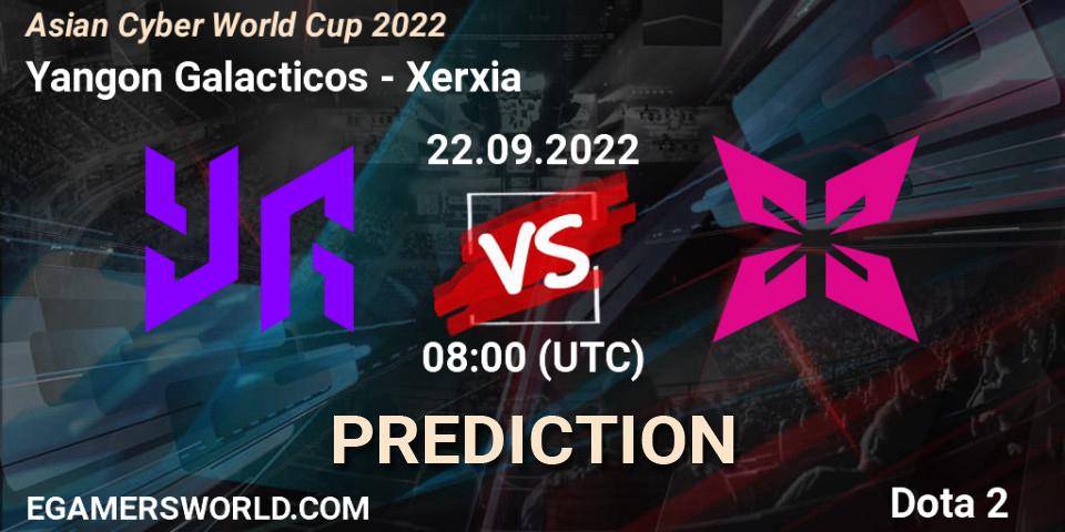 Neon Esports vs Xerxia: Match Prediction. 22.09.2022 at 08:20, Dota 2, Asian Cyber World Cup 2022