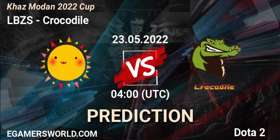 LBZS vs Crocodile: Match Prediction. 23.05.2022 at 04:15, Dota 2, Khaz Modan 2022 Cup