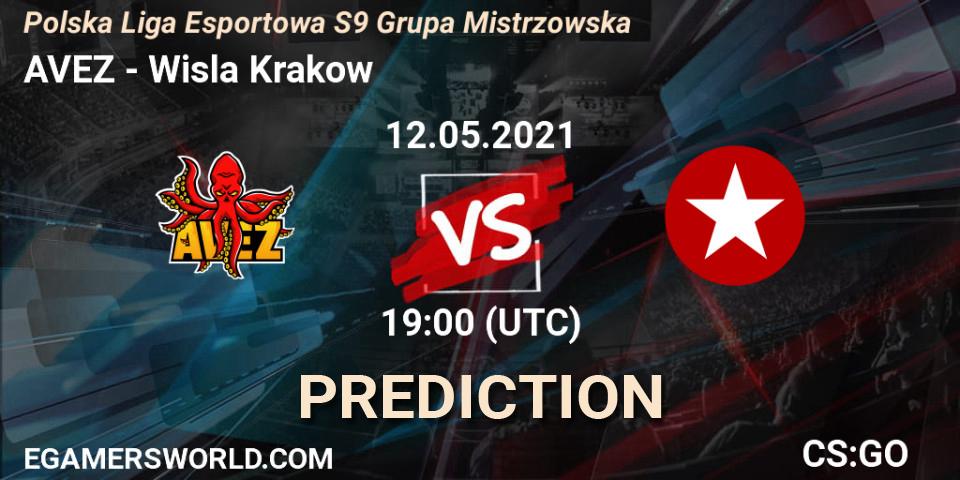 AVEZ vs Wisla Krakow: Match Prediction. 12.05.2021 at 19:00, Counter-Strike (CS2), Polska Liga Esportowa S9 Grupa Mistrzowska