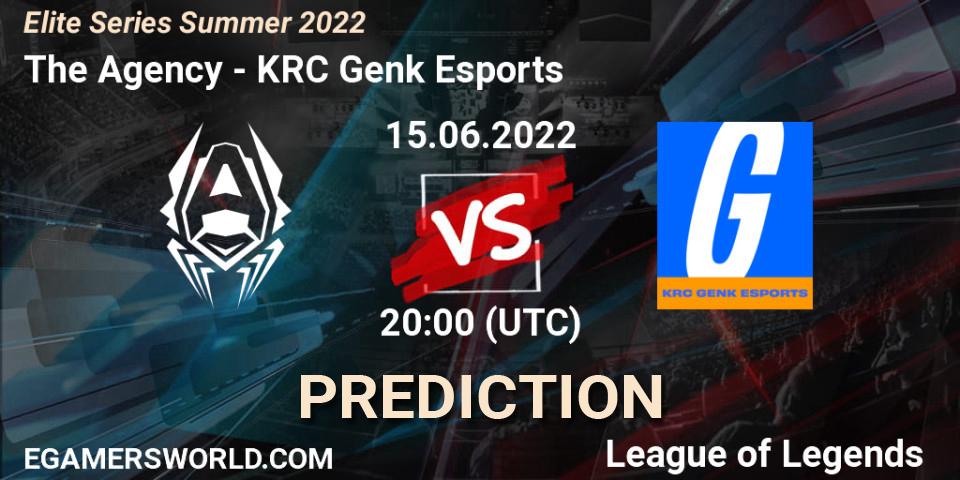 The Agency vs KRC Genk Esports: Match Prediction. 15.06.22, LoL, Elite Series Summer 2022