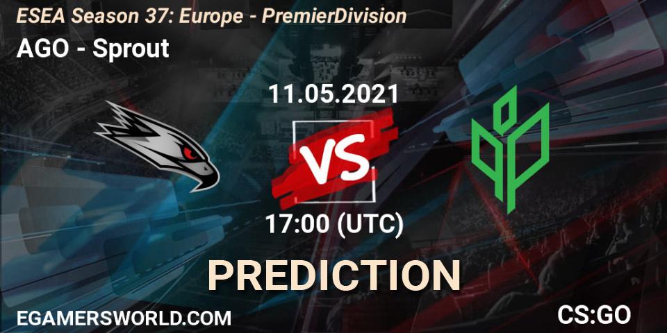 AGO vs Sprout: Match Prediction. 15.06.21, CS2 (CS:GO), ESEA Season 37: Europe - Premier Division