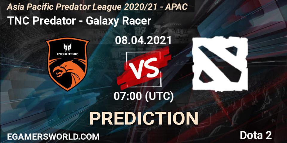TNC Predator vs Galaxy Racer: Match Prediction. 08.04.21, Dota 2, Asia Pacific Predator League 2020/21 - APAC