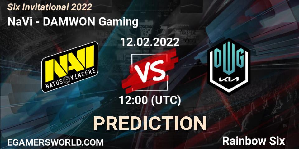NaVi vs DAMWON Gaming: Match Prediction. 12.02.2022 at 12:00, Rainbow Six, Six Invitational 2022