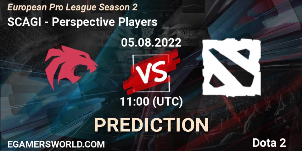 SCAGI vs Perspective Players: Match Prediction. 05.08.2022 at 11:41, Dota 2, European Pro League Season 2