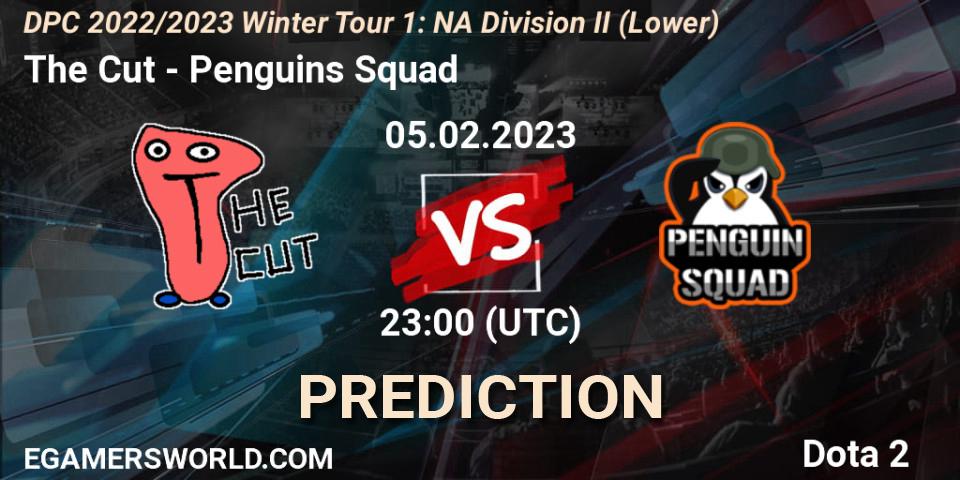 The Cut vs Penguins Squad: Match Prediction. 05.02.23, Dota 2, DPC 2022/2023 Winter Tour 1: NA Division II (Lower)