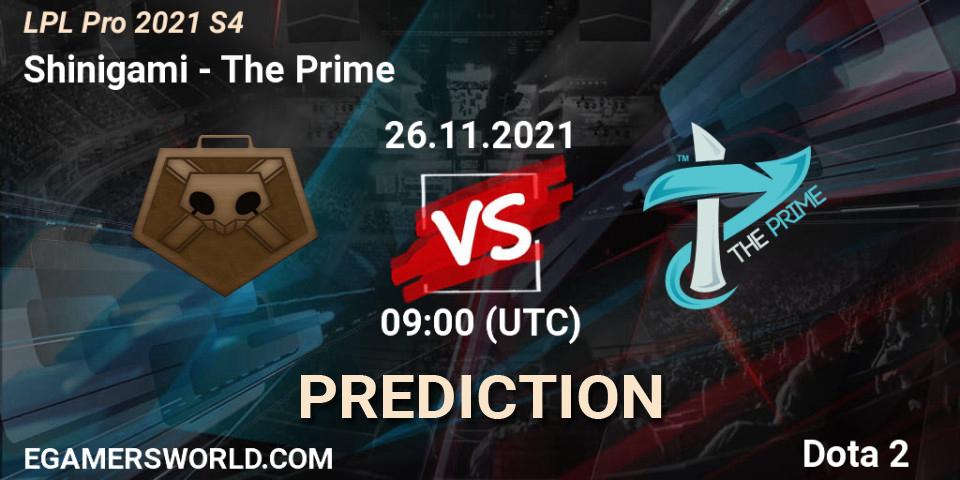 Shinigami vs The Prime: Match Prediction. 26.11.21, Dota 2, LPL Pro 2021 S4