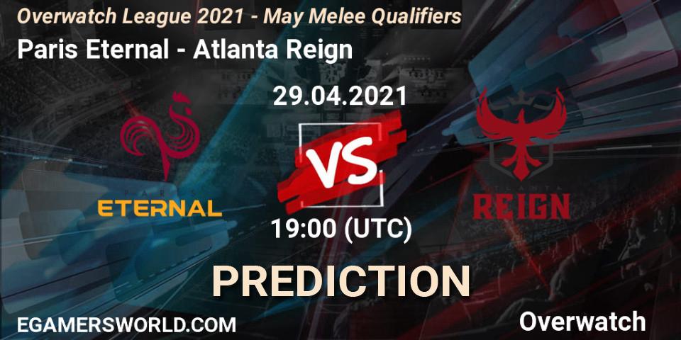 Paris Eternal vs Atlanta Reign: Match Prediction. 29.04.21, Overwatch, Overwatch League 2021 - May Melee Qualifiers