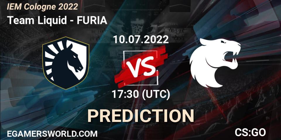 Team Liquid vs FURIA: Match Prediction. 10.07.22, CS2 (CS:GO), IEM Cologne 2022