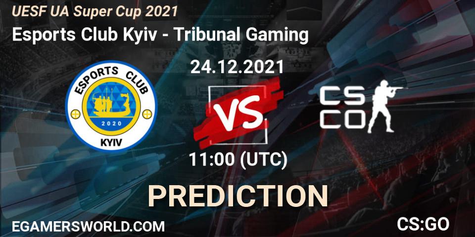 Esports Club Kyiv vs Tribunal Gaming: Match Prediction. 24.12.2021 at 11:00, Counter-Strike (CS2), UESF Ukrainian Super Cup 2021