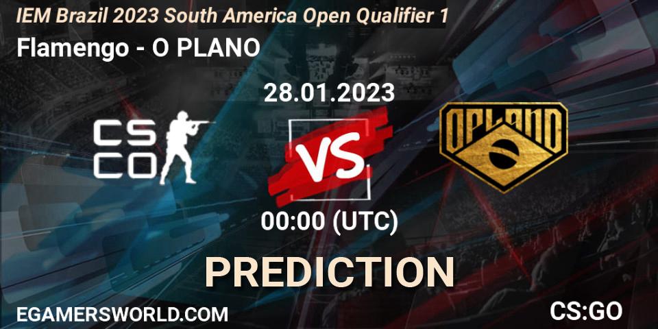 Flamengo vs O PLANO: Match Prediction. 28.01.2023 at 00:00, Counter-Strike (CS2), IEM Brazil Rio 2023 South America Open Qualifier 1