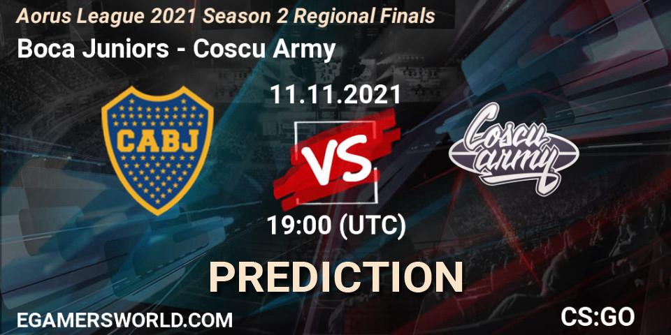 Boca Juniors vs Coscu Army: Match Prediction. 11.11.2021 at 19:00, Counter-Strike (CS2), Aorus League 2021 Season 2 Regional Finals