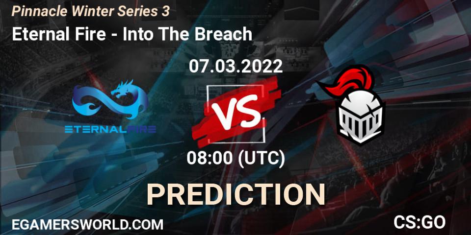 Eternal Fire vs Into The Breach: Match Prediction. 07.03.2022 at 08:00, Counter-Strike (CS2), Pinnacle Winter Series 3