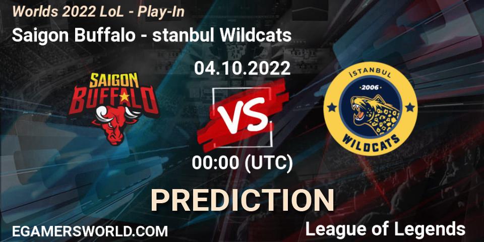 Saigon Buffalo vs İstanbul Wildcats: Match Prediction. 30.09.22, LoL, Worlds 2022 LoL - Play-In