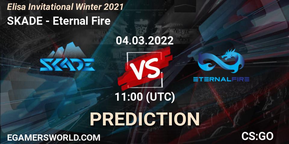 SKADE vs Eternal Fire: Match Prediction. 04.03.2022 at 11:00, Counter-Strike (CS2), Elisa Invitational Winter 2021
