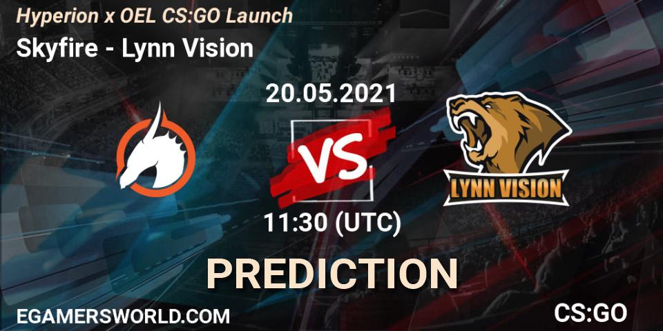Skyfire vs Lynn Vision: Match Prediction. 20.05.21, CS2 (CS:GO), Hyperion x OEL CS:GO Launch